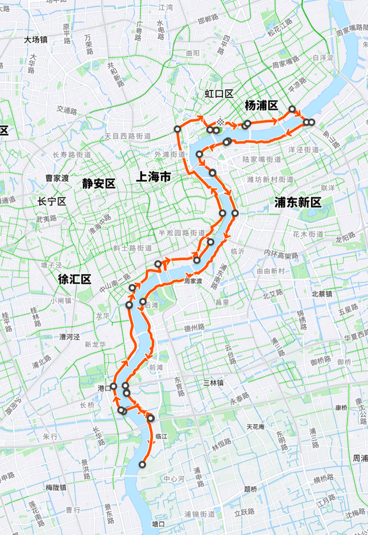 上海滨江大道(Shanghai Riverside)